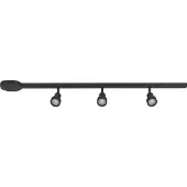 Eglo Easy Track Starterset Zwart 3x Spot Ring Gu10 2m