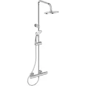 Ideal standard CeraTherm - Doucheset met thermostaat, 30x20 cm, 3jets, chroom A7701AA