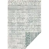 Hanse Home Dubbelzijdig Buitenkleed Biri - Groen/Crème 80 x 150 cm