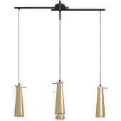 Eglo Pinto Gold Hanglamp - E27 - 90,5 cm - Zwart/Goud