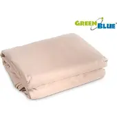 Greenblue Zonnezeil Schaduwdoek Grrenblue driehoek 3.6m Cream