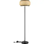 Globo Vloerlamp Bambora met bamboe Ø 38cm