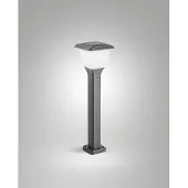 FABAS LUCE Tuinpadverlichting Lena, dimbaar, zwart, Aluminium, Modern, Tuinpad verlichting