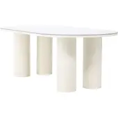 Ebuy24 Fjôrd Eettafel Havstenssund 110x220cm Sintered Stone