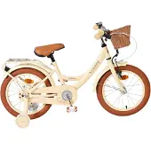 Volare Ashley Kinderfiets - Meisjes - 16 inch - Creme
