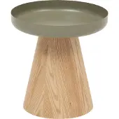 Atmosphera Hercyna Salontafel - Ø40xH42cm - Groen