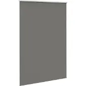 vidaXL Rolgordijn verduisterend 150x210 cm stofbreedte 146,6 cm grijs