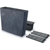 Prosperplast - Bloempot - Urbi Case Beton Effect - Antraciet -