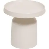 Atmosphera Créateur d'intérieur® Abadi Bijzettafel - Ø43xH42cm - Beige