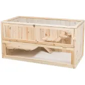 Trixie - Knaagdierenkooi Hout - Dierenverblijf - 100X50X50 cm