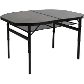 Bo Camp - Industrial - Tafel - Northgate - Ovaal - Koffermodel - 120x80 cm