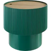 Atmosphera Créateur d'intérieur® Salontafel - Bijzettafel - Ø39xH35cm - Groen