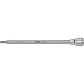 Hazet Aanzuigpijp-dopsleutelbit 2584-1 · 1/2 inch (12,5 mm) vierkant hol · Binnen-zeskant-profiel · SW 6 mm