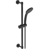 Ideal standard Idealrain - Set met handdouche, douchestang en doucheslang, zwart BD142XG