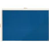 Nobo Essence Felt Board 1500x1000 Mm Blauw Kinderen