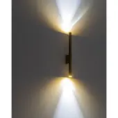 Lyora Smalle Wandlamp Laser Wall Goud