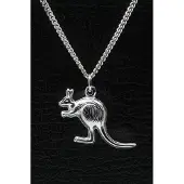 MOOYE ® - Collectie Zilveren Kangoeroe ketting hanger