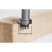 Festool HW R3-OFK 500 Z1 Afrondfrees - 3mm - 27mm - 1 Tand