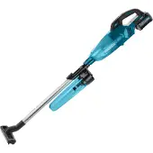 Makita CL001GATNL | Steelstofzuiger | 40 V Max | Blauwe uitvoering met blauwe transparante capsule | 2,0 Ah accu | 1 st | lader | in doos