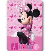 Procos Minnie fleece Lovely Charm deken 100 x 140 cm