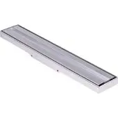 Pluggit PluggLine Design-afdekking met midden roestvrij staal of midden geïntegreerde vloerbedekking, PL203-1