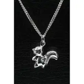 MOOYE ® - Collectie Zilveren Eekhoorn ketting hanger