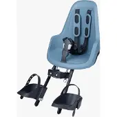 Bobike One Mini voorzitje - Citadel Blue - fietsstoeltje - kinderzitje - voorzitje - fietszitje - voor fiets of e-bike