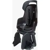 Bobike Maxi Go RS Fietsstoeltje – Met slaapstand – Bagagedrager - Urban Black