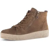 Gabor Sneakers hoog kastanjebruin