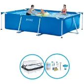 Intex Rechthoekige Zwembadset met Frame, 300x200x75 cm