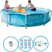 Intex Zwembad Metal Frame 305x76 cm - Zwembad Bundel
