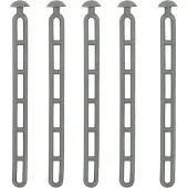 Proplus trapspanner met knop 23,5 cm rubber set van 5 stuks
