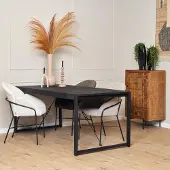 Starfurn - Eettafel Boaz Black - 180 cm