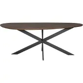 Starfurn - Eettafel Lou - Bruin - 130x280x76 cm