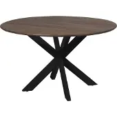 Starfurn - Eettafel Madison - Zwart - 150x150x76 cm
