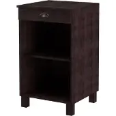 DOMUS Toscana-Kast - 1-lade - Bruin Grenen