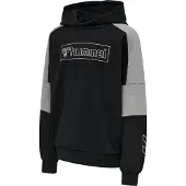 Hummel Sweatshirt 'Boxline' grijs gemêleerd / zwart / wit