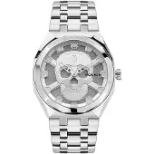 Police Politiestopwatch PEWJG2110702, herenhorloge, quartz, roestvrij staal, zilver