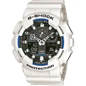Casio GA-100B-7AER Herenhorloge 51 mm - Wit