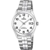 Festina Heren F20437/1 Zilveren Horloge (Ø 40 mm)