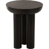 Jline Side table trio mango wood black