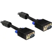 DeLOCK - VGA-kabel - HD-15 (VGA) (mannelijk) naar HD-15 (VGA) (mannelijk) - 2 meter