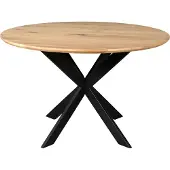 Starfurn - Eettafel Ferris - Bruin - 130x130x76 cm