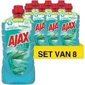 Ajax Aanbieding: allesreiniger eucalyptus (8 stuks à 1000 ml)