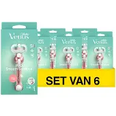 Gillette Aanbieding: Venus Pro Smooth Sensitive Scheersysteem (6 stuks)