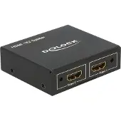 DeLOCK 87701 HDMI-splitter Zwart