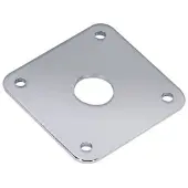 Boston JP-5-C jack plate vierkant plat metaal chroom