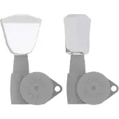 Hipshot HS6B1TLPC tulip guitar tuner button, chrome