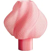 Créme Atelier Soft Serve Portable Tafellamp - Draagbare lampen Recyclebaar Bioplastic Peach Sorbet - SSTL031010