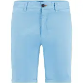 A Fish Named Fred Blauwe bermuda slim fit